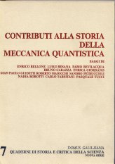 Contributi alla storia della meccanica quantistica