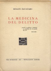 La medicina del delitto