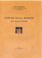 Lezioni sulla moneta