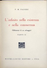 L'infinito nell'esistenza e nella conoscenza
