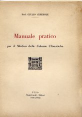 Manuale pratico per il medico delle colonie climatiche