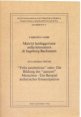 Matrici heideggeriane nella letteratura di Ingeborg Bachmann