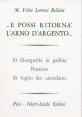E possi ritornà l'Arno d'argento